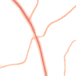 Daytime road noise heatmap for SN8 2QA