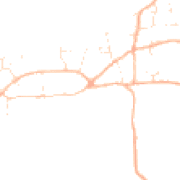 Daytime road noise heatmap for SN8 2QS