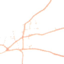Daytime road noise heatmap for SN8 2RL