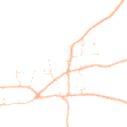 Daytime road noise heatmap for SN8 2RP