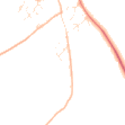 Daytime road noise heatmap for SN8 2RZ