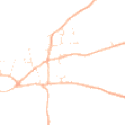 Daytime road noise heatmap for SN8 2SQ