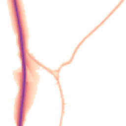 Daytime road noise heatmap for SN8 3AS