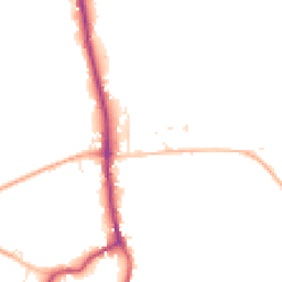 Daytime road noise heatmap for SN8 3DU