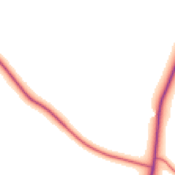 Daytime road noise heatmap for SN8 3ET