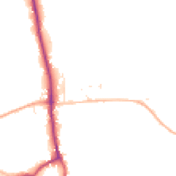 Daytime road noise heatmap for SN8 3HQ