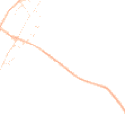 Daytime road noise heatmap for SN8 3LZ