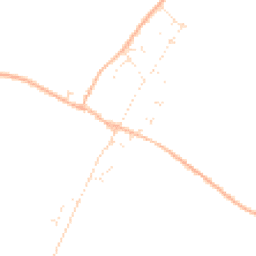 Daytime road noise heatmap for SN8 3NY