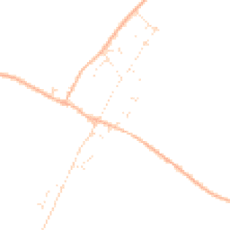 Daytime road noise heatmap for SN8 3NZ