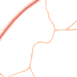 Daytime road noise heatmap for SN8 3QL