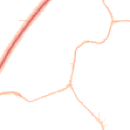 Daytime road noise heatmap for SN8 3QQ