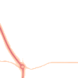 Night-time road noise heatmap for SN8 3TF