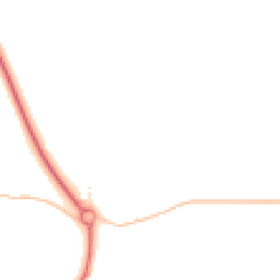 Night-time road noise heatmap for SN8 3TG