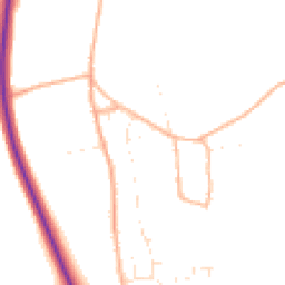 Daytime road noise heatmap for SN8 3TL