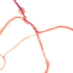 Night-time road noise heatmap for SN8 4AD
