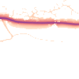 Daytime road noise heatmap for SN8 4HQ