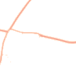 Daytime road noise heatmap for SN8 4JX