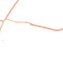 Daytime road noise heatmap for SN8 4JY