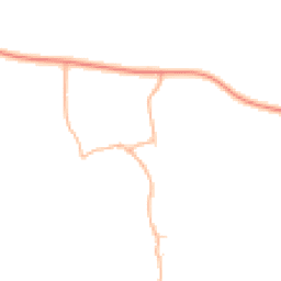 Daytime road noise heatmap for SN8 4LG