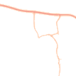 Daytime road noise heatmap for SN8 4LJ