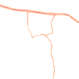 Daytime road noise heatmap for SN8 4LL