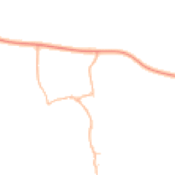 Daytime road noise heatmap for SN8 4LZ