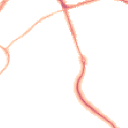 Night-time road noise heatmap for SN8 4YP