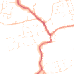 Daytime road noise heatmap for SN9 5AH