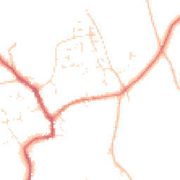 Daytime road noise heatmap for SN9 5AP