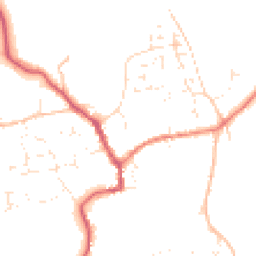 Daytime road noise heatmap for SN9 5AR
