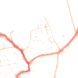 Daytime road noise heatmap for SN9 5AX