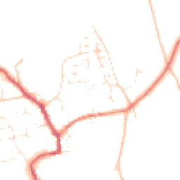 Daytime road noise heatmap for SN9 5AZ