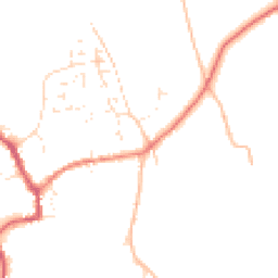 Daytime road noise heatmap for SN9 5BB