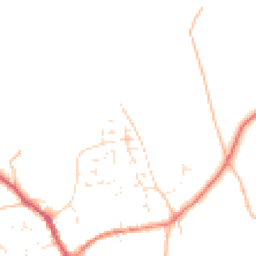 Daytime road noise heatmap for SN9 5BG
