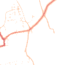 Daytime road noise heatmap for SN9 5BJ