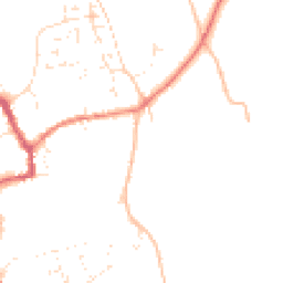 Daytime road noise heatmap for SN9 5BL
