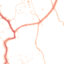 Daytime road noise heatmap for SN9 5BP