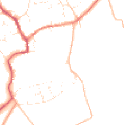 Daytime road noise heatmap for SN9 5BS