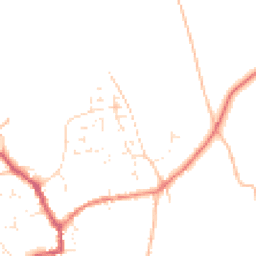 Daytime road noise heatmap for SN9 5BU