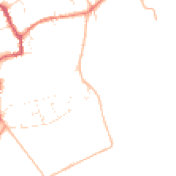 Daytime road noise heatmap for SN9 5BZ