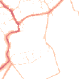 Daytime road noise heatmap for SN9 5DA