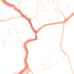 Daytime road noise heatmap for SN9 5DH