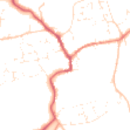 Daytime road noise heatmap for SN9 5DN