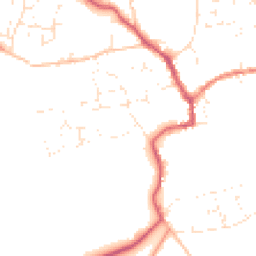 Daytime road noise heatmap for SN9 5DP