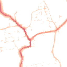 Daytime road noise heatmap for SN9 5DQ
