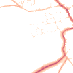 Daytime road noise heatmap for SN9 5DS