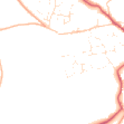 Daytime road noise heatmap for SN9 5DT
