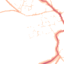 Daytime road noise heatmap for SN9 5DU