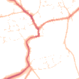 Daytime road noise heatmap for SN9 5FA