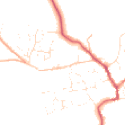 Daytime road noise heatmap for SN9 5FD